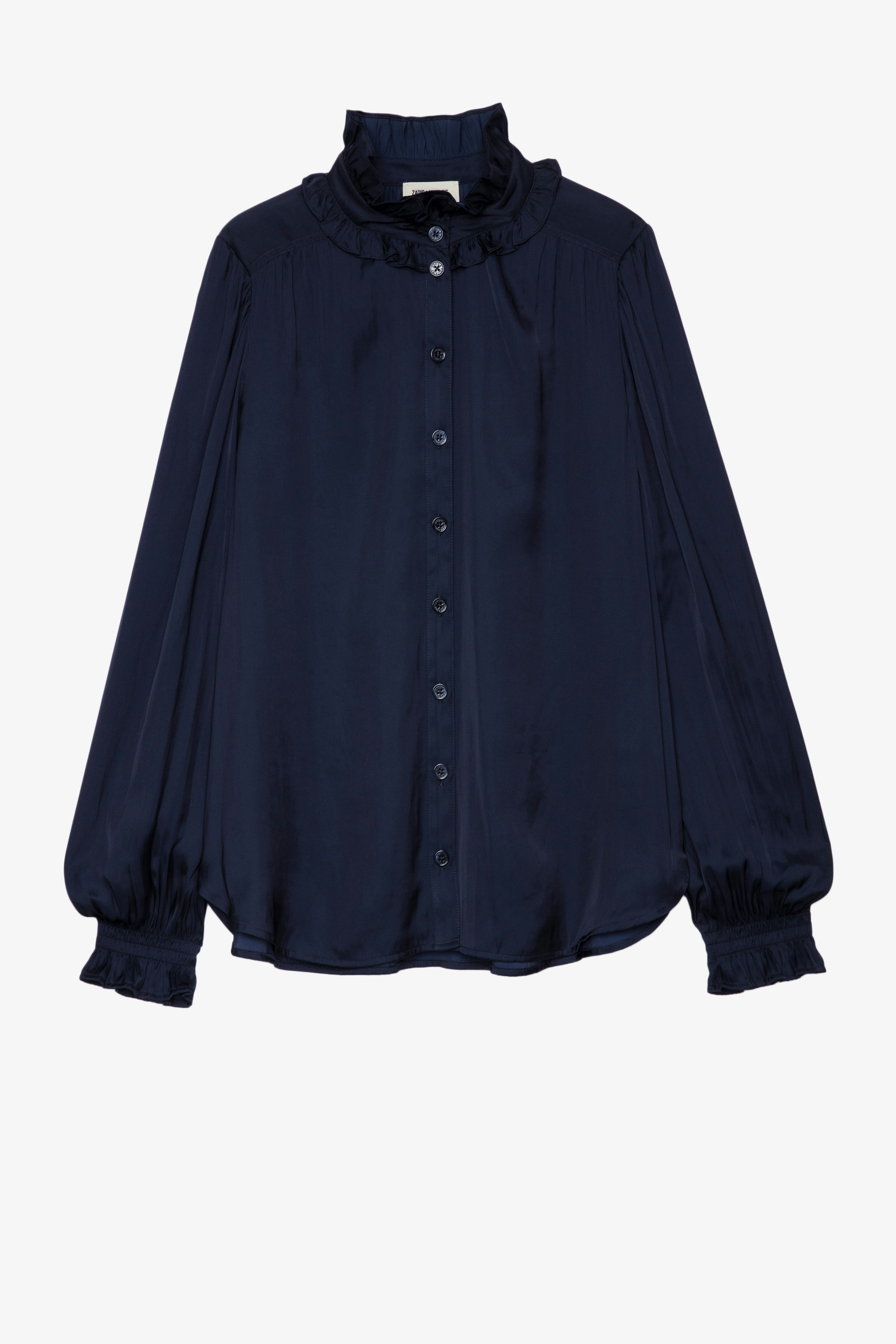 Tacca Shirt - Women's dark blue shirt.