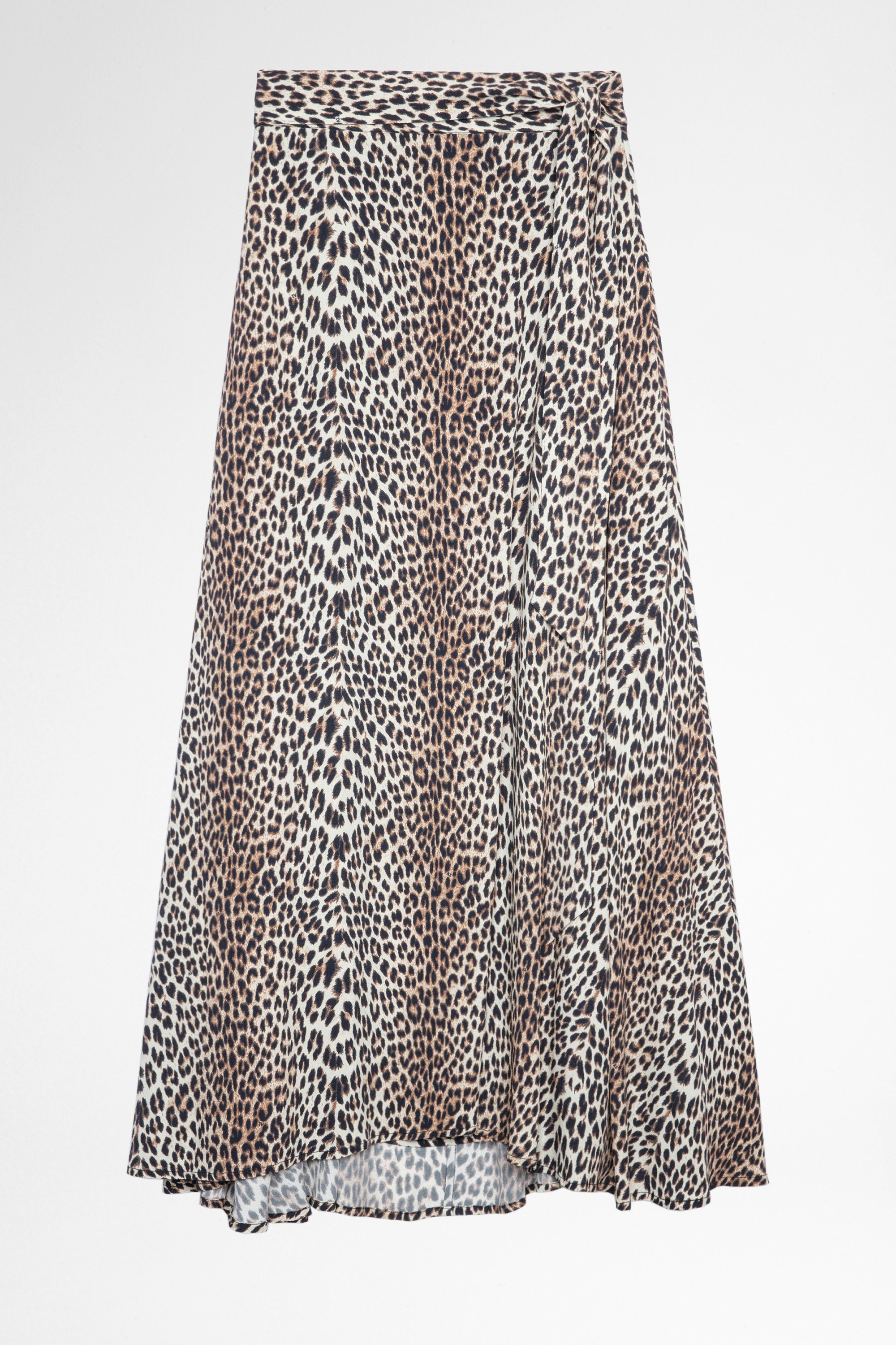 Johan Leopard Skirt Women’s leopard-print maxi skirt